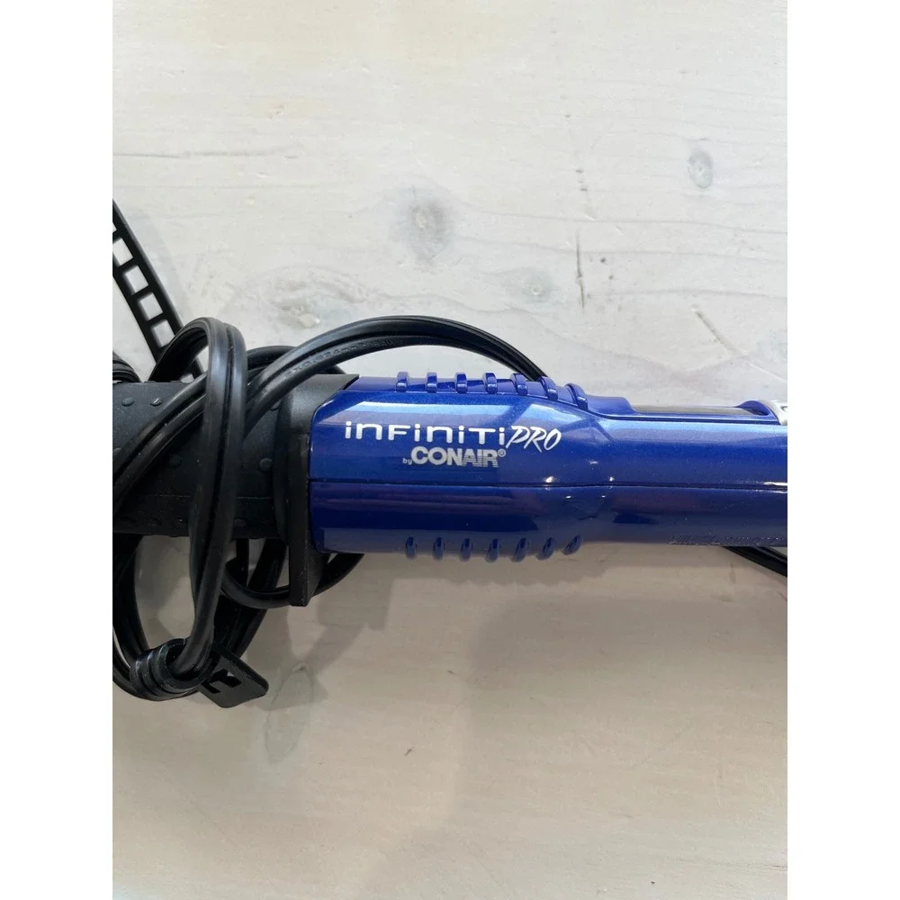 Infiniti Pro by Conair‎ Curl Secret Curling Iron Hair Styler Wand Blue
